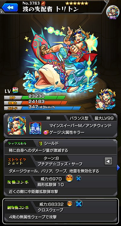 トリトン神化