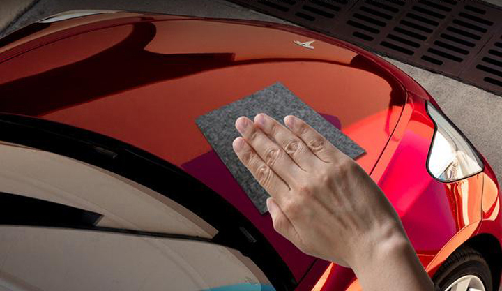 拭くだけで車の傷を除去！？んなわけ・・なアイテム「KADDAKスマートタオル」が驚き。