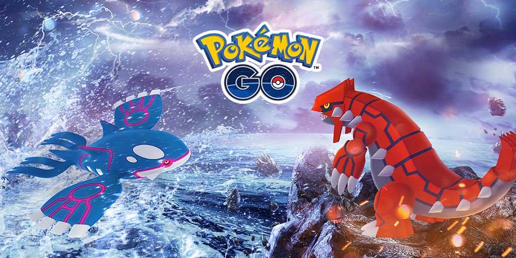 ポケモンgo 毎日18時からイオンで伝説レイドバトル開催 マグマ団とアクア団の着せ替えアイテムも登場 Appbank