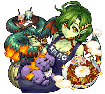 モンストお昼ごはんの母 エキドナ