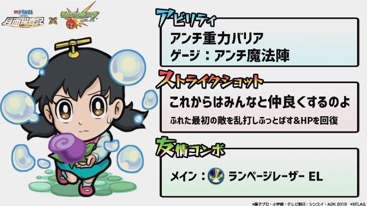 しずかちゃん進化ステータス