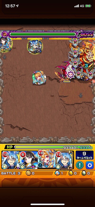 雪晴の遊地ステージ5 バトル3