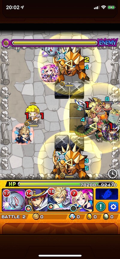 暴君ジュラザリナ ステージ2