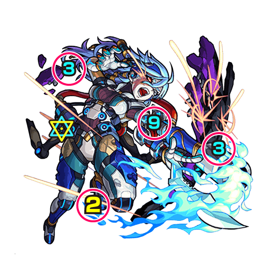 機甲の蒼将 ボス