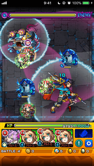 モンストトウマ3ステージ4