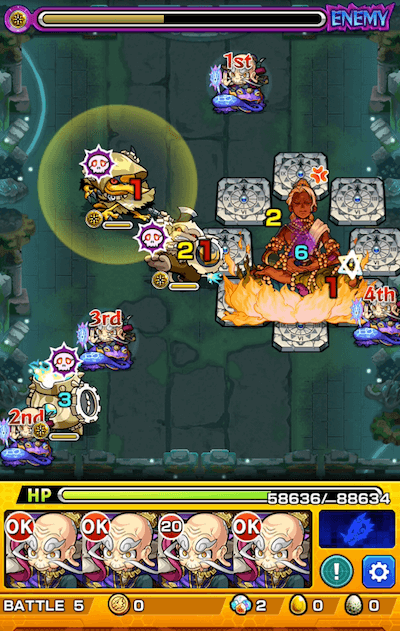 レキオウ2ステージ5ゴリラ登場後