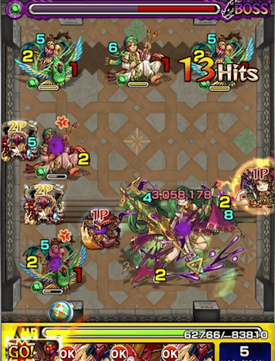 モンスト張飛SS2段階目
