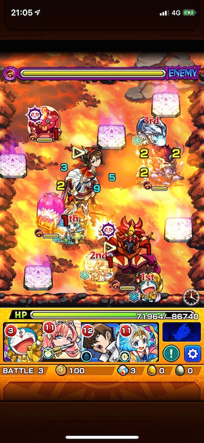 ペンネファウンティ ステージ3