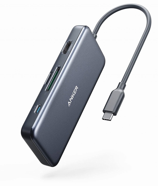 アンカーより、最新MacBookのポート不足を解消するUSBハブ「Anker 7 in-1 プレミアム USB-Cハブ」登場