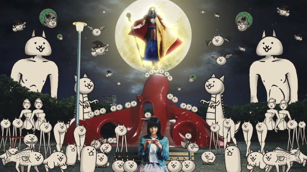 『にゃんこ大戦争』と「ビックリマン」のコラボイベント開幕! CMではスーパーゼウスが初の実写化!?
