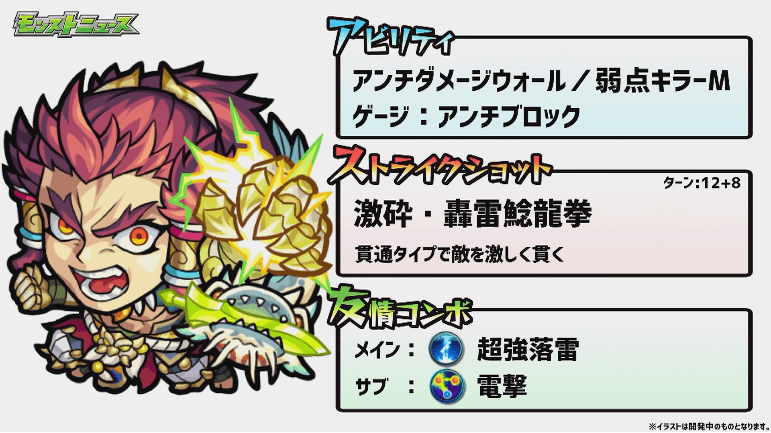 タケミカヅチ獣神化ステータス