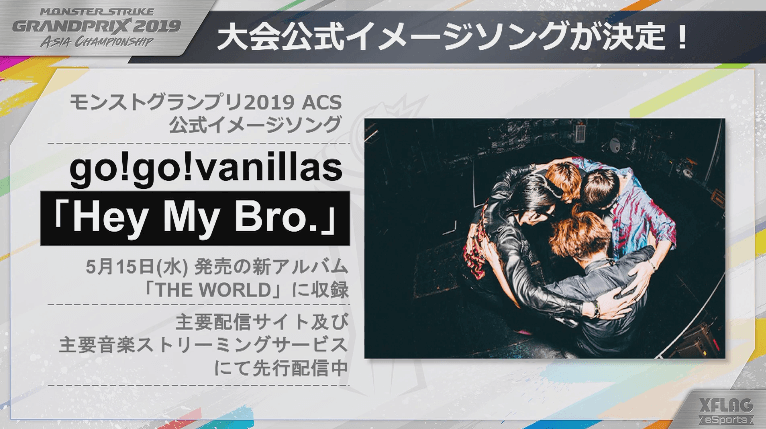 大会公式イメージソング決定