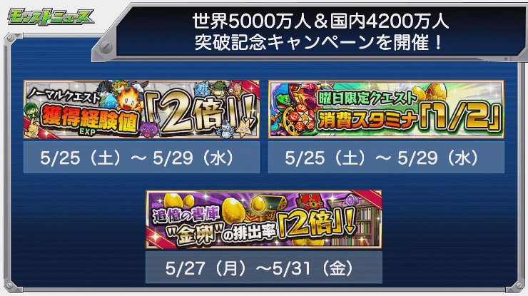 各種キャンペーン3