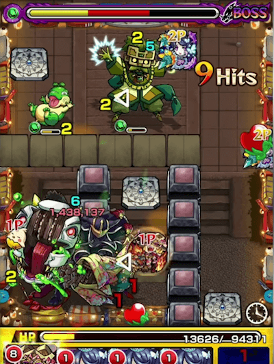 スキッティ獣神化SS1段階目
