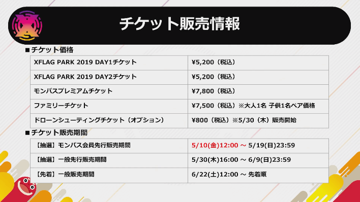 チケット情報