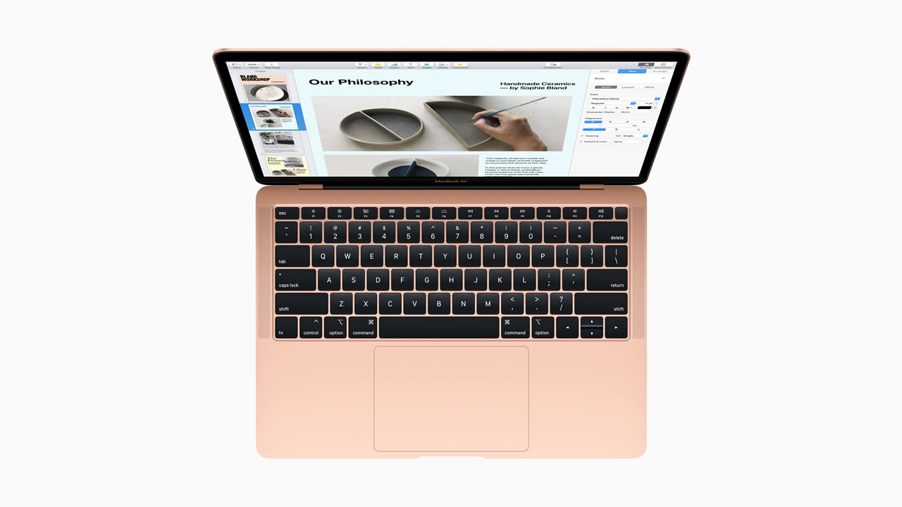 Apple、MacBook／Air／Proのバタフライキーボード修理プログラム発表