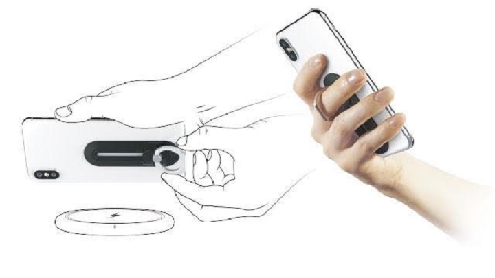 iPhoneのワイヤレス充電を邪魔しないスマホリング「iRing Slide Single」が登場！