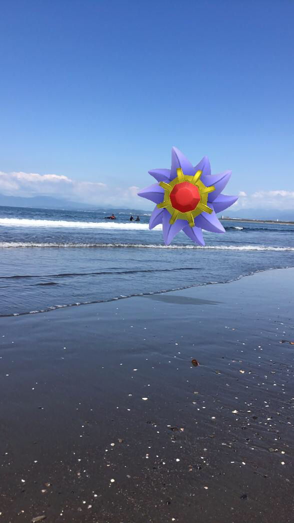 ポケモンgo日記 やはり海はいい ポケモンが本当にそこにいるみたいだ Appbank
