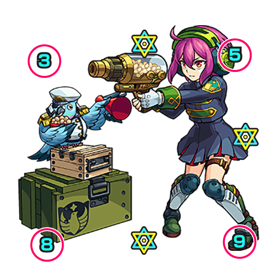 ツバサ 中ボス攻撃パターン