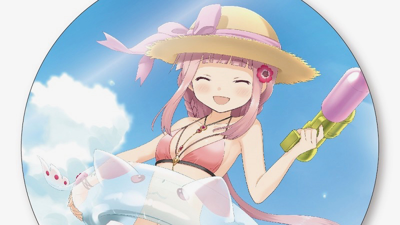 【マギレコ】水着姿の「環いろは」のうちわやオリジナルフードタオルなど豪華グッズが当たるコラボキャンペーン開催!