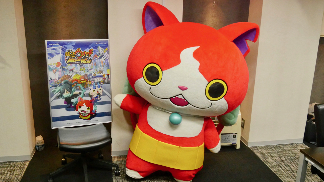 『妖怪ウォッチメダルウォーズ』が正式サービス開始! ジバニャンと運営チームがAppBankにやってきた!