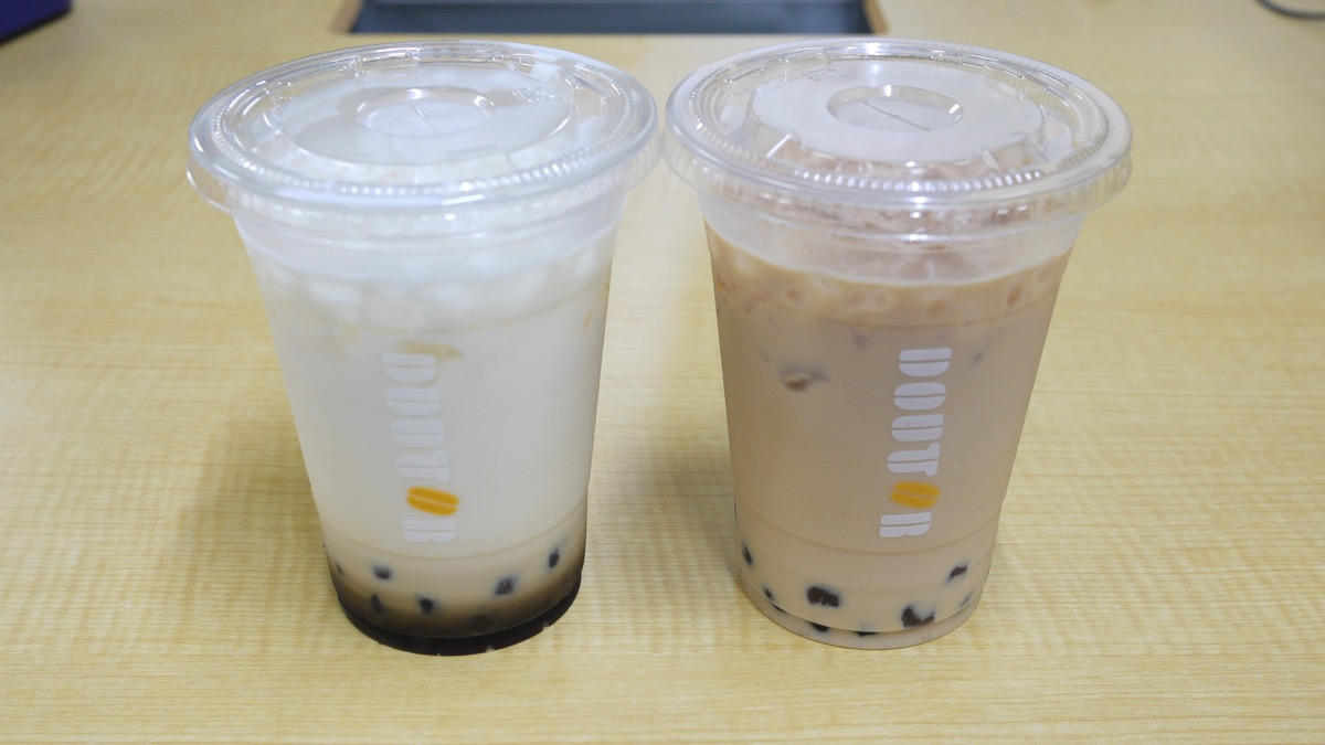 ドトールのタピオカ飲んでみた 中粒でしっかりした弾力が特徴的 Appbank