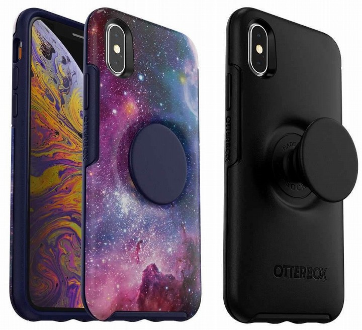 耐衝撃OtterBoxと落下防止PopSocketsがコラボしたiPhoneケース「Otter + Pop SYMMETRY」