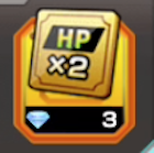 HP2倍アイテム