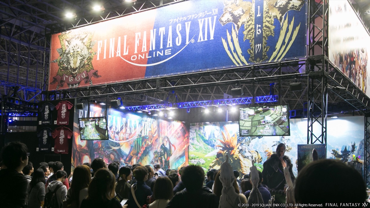 【TGS2019】『FFXIV』ブースで光の戦士デビューはいかが? ヨコオタロウ氏らを迎えたステージも!