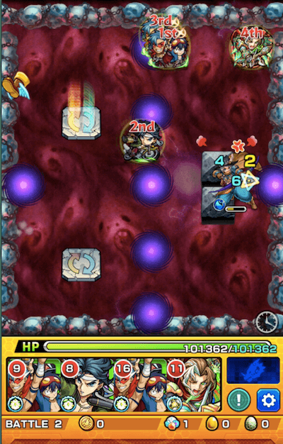 ドゥーム廻 ステージ2 クロスドクロ後