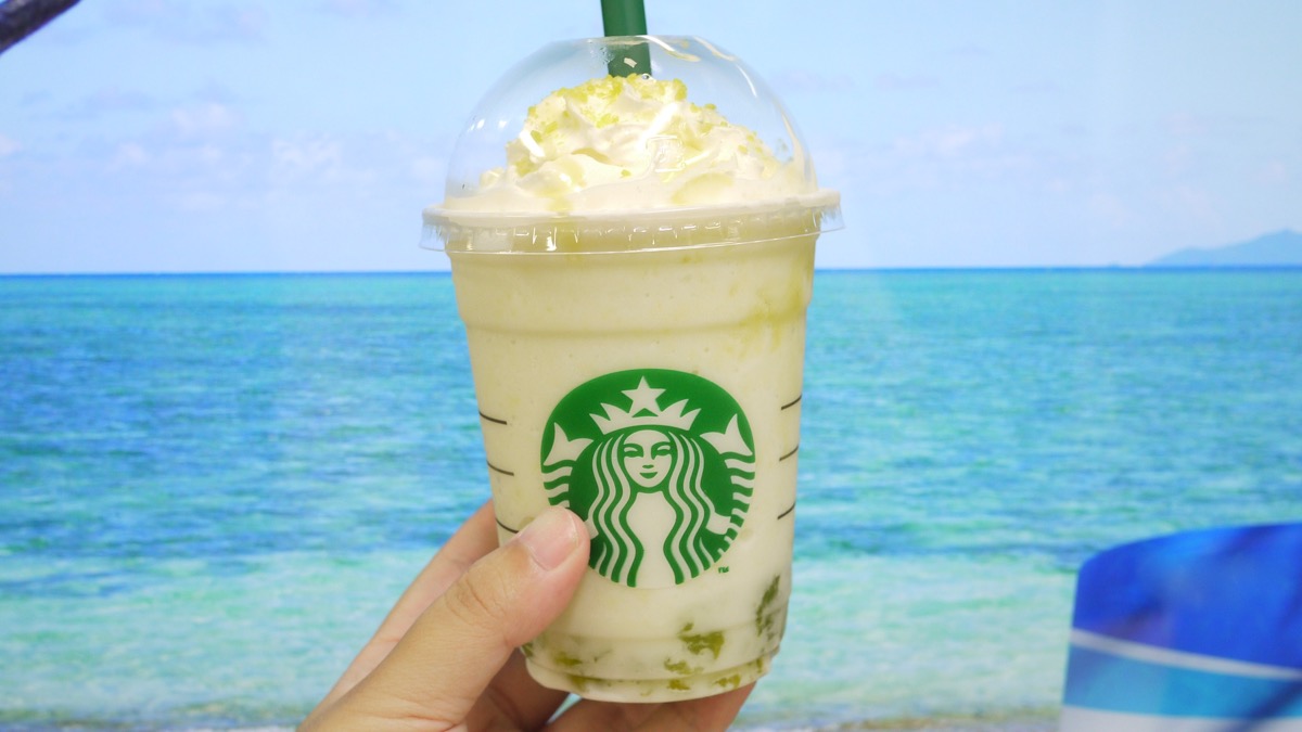 【スタバ新作】「グリーンアップルジェリーフラペチーノ」飲んでみた! スッキリ爽やか味☆