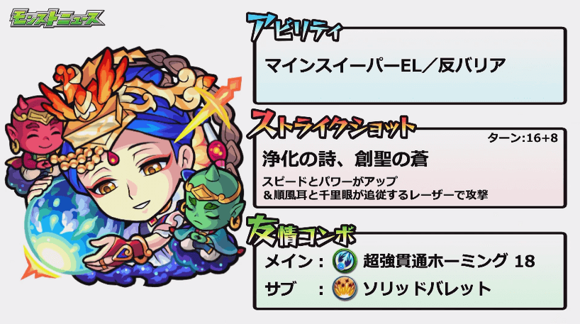 媽祖獣神化ステータス