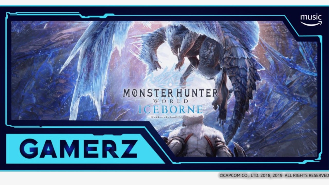 ゲーム音楽特化のプレイリスト『GAMERZ』配信開始! 『MHWアイスボーン』の楽曲も独占先行配信中!!