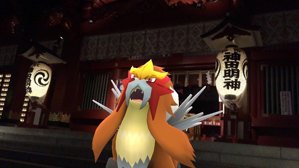 【ポケモンGO】色違い3犬を狙ってレイドアワーに挑戦してきました!