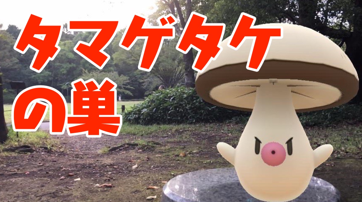 ポケモンgo モンスターボールじゃないぞ モロバレルを作りにタマゲタケの巣に行ってみた Appbank