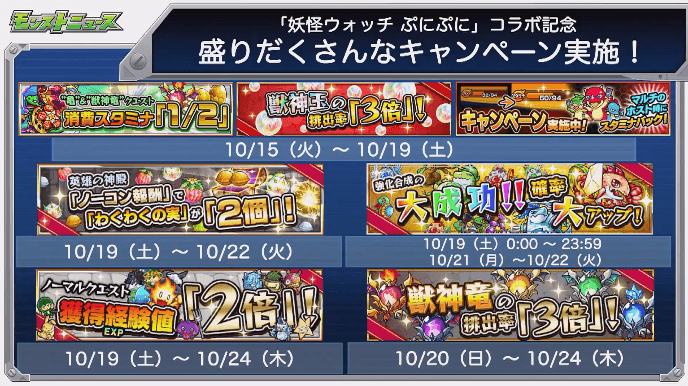 キャンペーン情報
