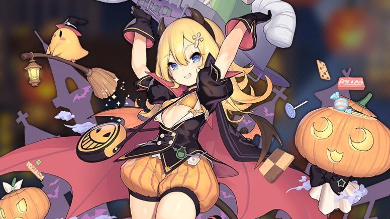 【アズールレーン】新衣装「ビックリカボチャ!」公開! アバークロンビーにいたずらされてみる～? イヒヒ!