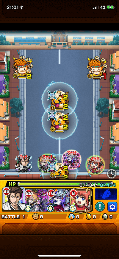 モンスト キュウビ ステージ1