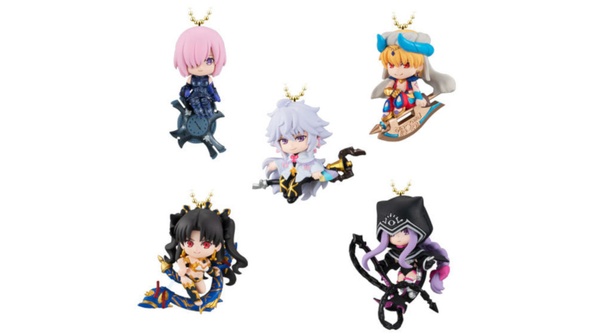 【FGO】バビロニアの食玩フィギュアが来年2月発売。ギルガメッシュ、イシュタルら5騎が登場