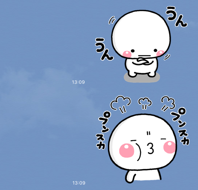 無料スタンプ かわいい しろまる のコラボlineスタンプが登場 Appbank