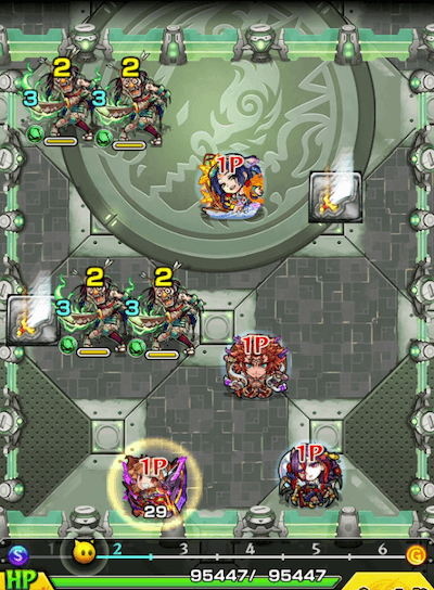 モンスト翠撃の隊士ステージ2