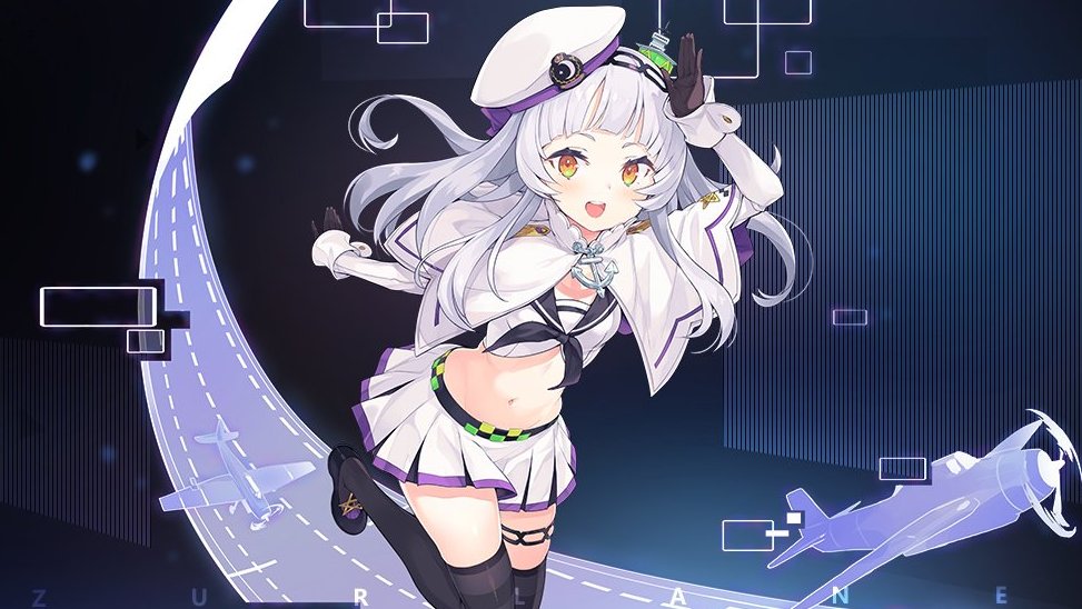【アズールレーン】得意の黒魔法は封印! Vtuber「紫咲シオン」がSR軽空母で登場!!