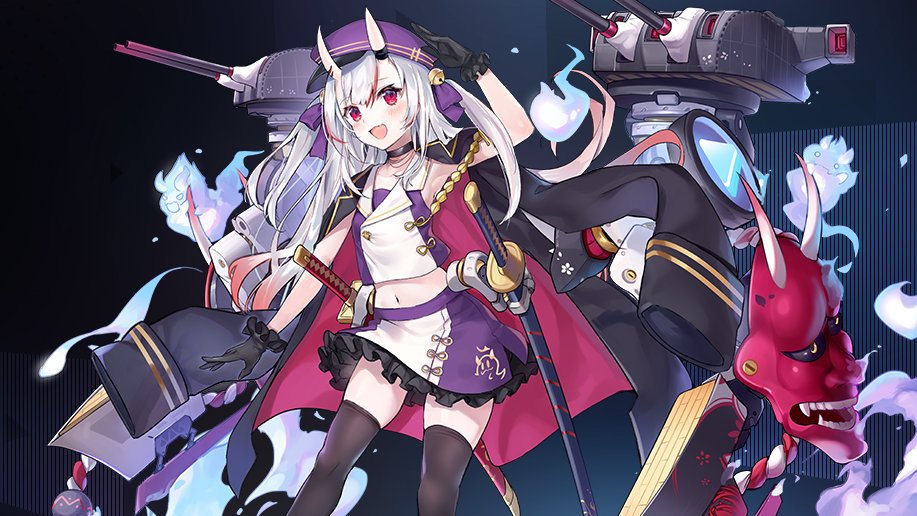 【アズールレーン】式神を従えVtuber「百鬼あやめ(SR重巡洋艦)」が堂々の参戦!!