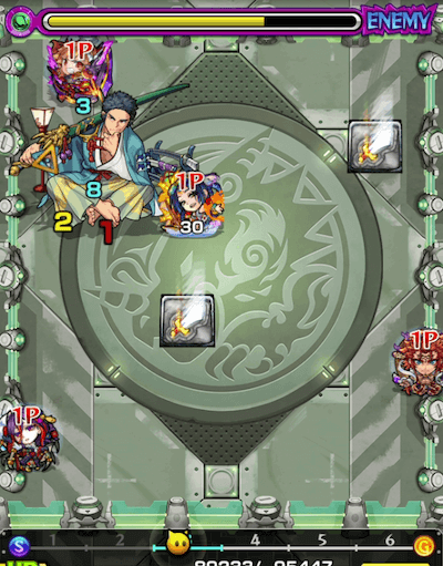 モンスト翠撃の隊士ステージ3-2
