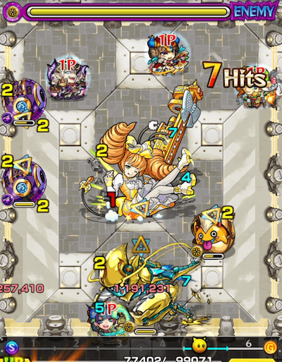 モンスト光鉄の重機ステージ5-2