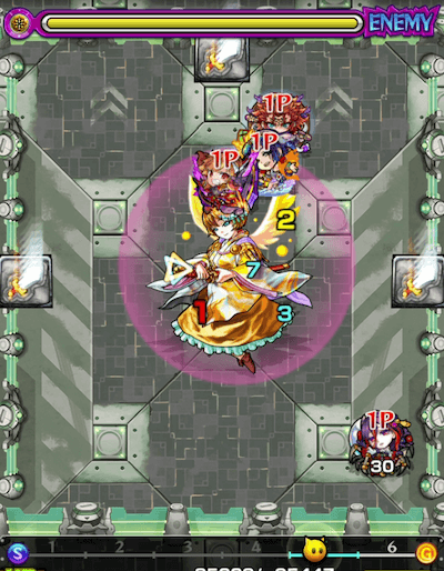 モンスト翠撃の隊士ステージ5-2
