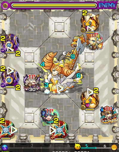 モンスト光鉄の重機ステージ5