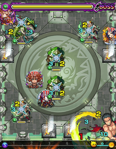 モンスト翠撃の隊士ステージ6