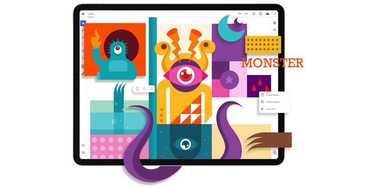 Adobe、『Illustrator for iPad』と『Photoshop Camera』を2020年リリースへ