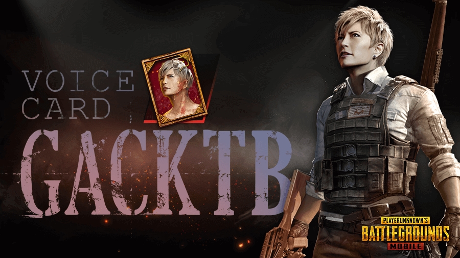【PUBG MOBILE】ドSなGACKT氏にゾクゾクのボイスカード実装! 同氏がゲスト出演する生放送も配信決定!!